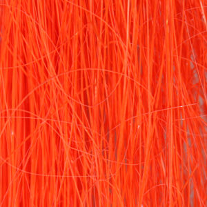 Saltwater Angel Hair - Fluorescent Orange 1 oz. Bulk Bag - Black Light Reactive