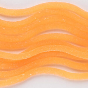 Sili Worms - Fluorescent Orange