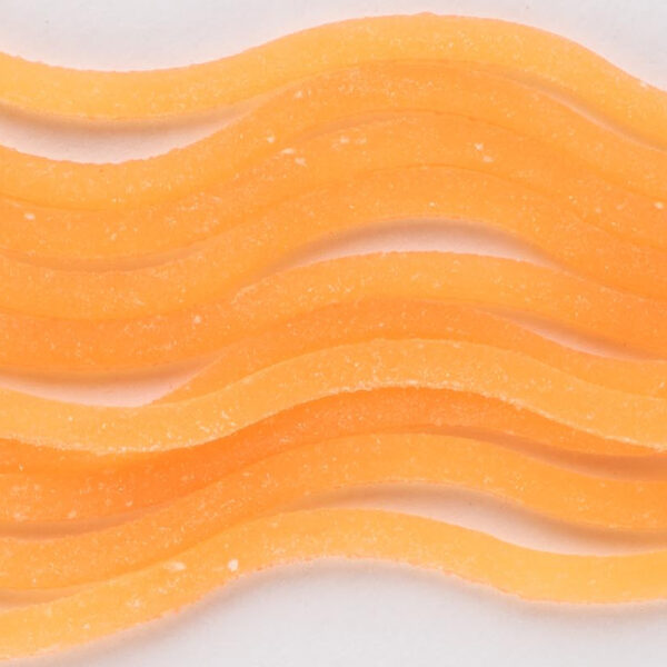Sili Worms - Fluorescent Orange