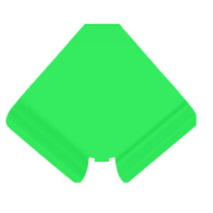 Painted Buzz Blade-G Left Turn-Green
