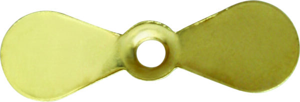 Propeller Blades Polished Brass Size 4