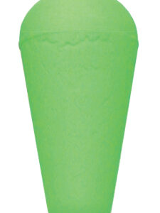 Carrot Floats- Fluorescent Green Size 1 5/8"