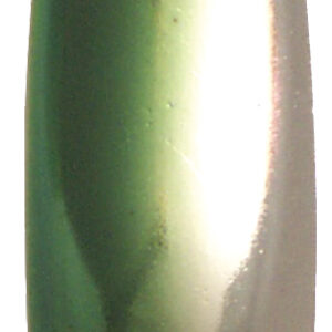 Milwaukee Minnow-Nickel with Green Dye-Size 3 Brass Base