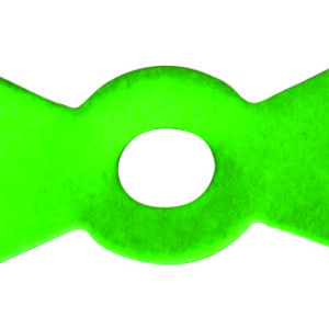 Painted Propeller Blades Green Size 1
