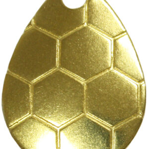 Colorado Hexagon Spinner Blade-Brass-Size 6