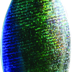 Indiana Spinner Blade-Size 4-Emerald Shiner Iridescent Foilistic