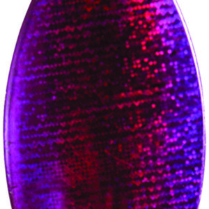 Indiana Spinner Blade-Size 3-Plum Crazy Iridescent Foilistic
