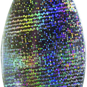 Indiana Spinner Blade-Size 5-Silver Iridescent Foilistic
