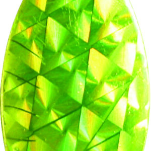 Indiana Spinner Blade-Size 3-Chartreuse Foilistic