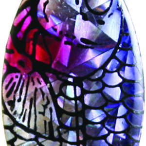 Indiana Spinner Blade-Size 3-Shad Dye Foilistic