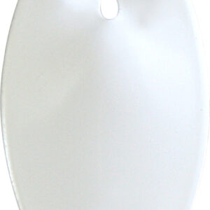 In-Line Spinner Blade-White-Size 1