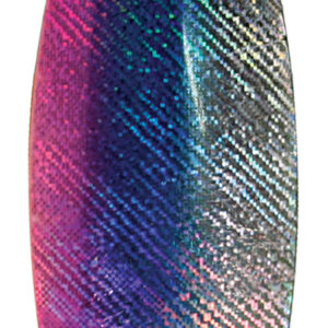 Weedless Spoon-Rainbow Iridescent Foil-Size 3/4 oz