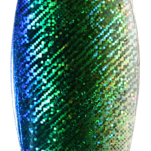 Willowleaf Spinner Blade-Size 3 1/2-Emerald Shiner Iridescent Foilistic