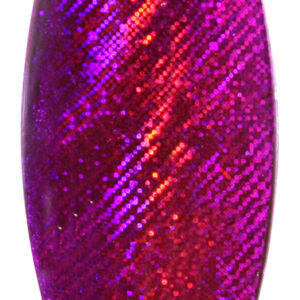 Willowleaf Spinner Blade-Size 4-Plum Crazy Iridescent Foilistic