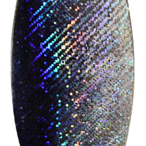 Willowleaf Spinner Blade-Size 4-Silver Shad Iridescent Foilistic