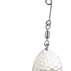 Jig Spinners Hammered Nickel Size 3