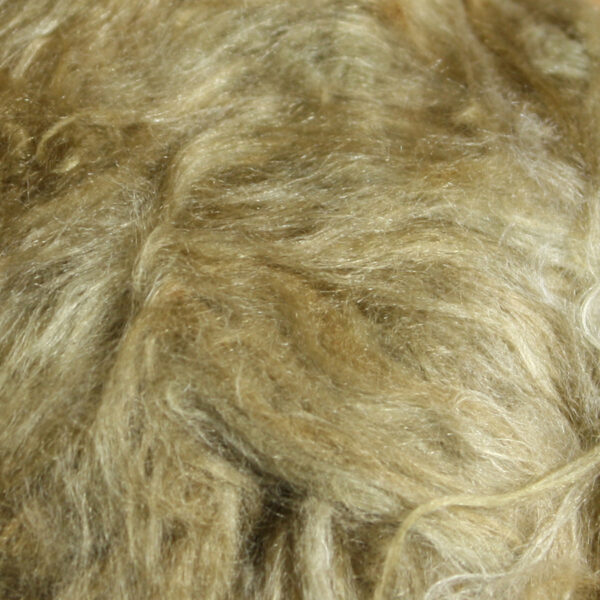 Pure Silk Dubbing - Light Tan 1 Gram
