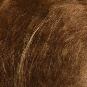 Pure Silk Dubbing - March Brown 1 Gram