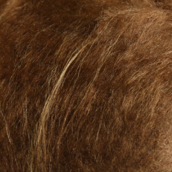 Pure Silk Dubbing - March Brown 1 Gram