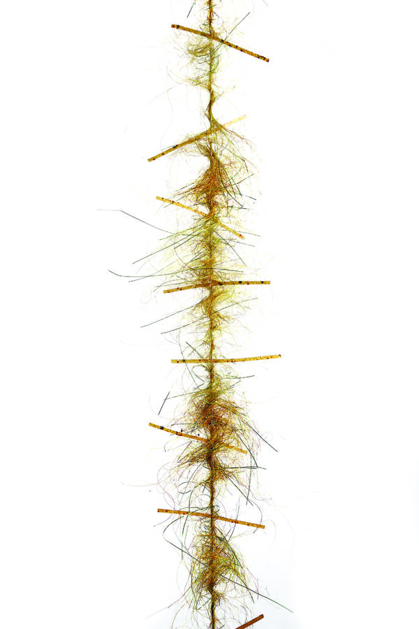 Dubbing Brushes Mohair With Legs Damsel Olive