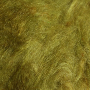 Pure Silk Dubbing - Olive 1 Gram