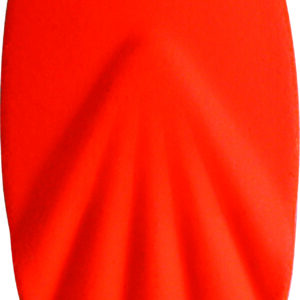 Willowleaf Fluted Painted Blades Orange Size 8