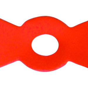 Painted Propeller Blades Orange Size 2