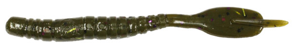 Scorpion Paddle Worm Mardi Gras Size 3.75"