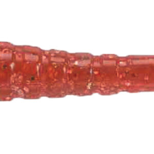 Scorpion Paddle Worm Red & Gold Size 3.75"