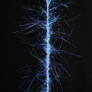 Dubbing Brushes Angel Hair 6" Pearl Blue