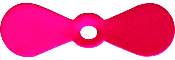 Painted Propeller Blades Pink Size 2