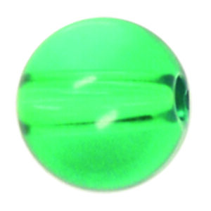 Premium Plastic Round Beads Dark Green Size 3