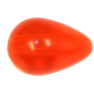 Teardrop Beads Salmon Red Size 8 mm x 11.5 mm