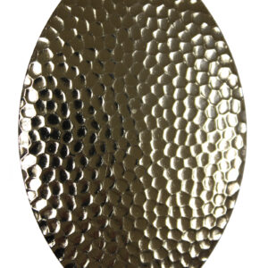 Pro Super Willow Spoon-Size 7- Hammered Nickel