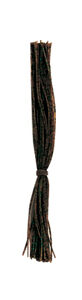 Silicone Rubber Skirts- Pumpkin with Green & Black Metal Flake