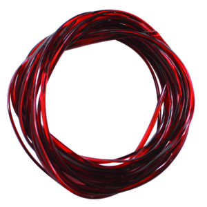 Nymph Rib Red Brown 1 pc
