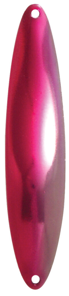 Milwaukee Minnow-Nickel with Red Dye-Sz 4 Steel Base