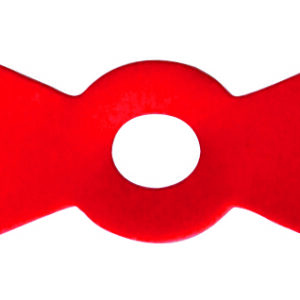Painted Propeller Blades Red Size 1