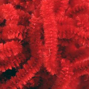 Rayon Chenille - Small 0 - Red