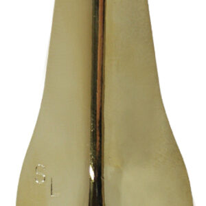 Silver Leaf Weedless Spoon-Gold Plated Size 1 oz.