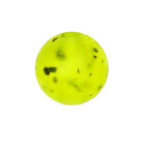 Speckled Beads Chartreuse Size 6 mm
