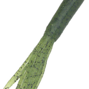 Tube Tails- Watermelon Black Flake Size 4"