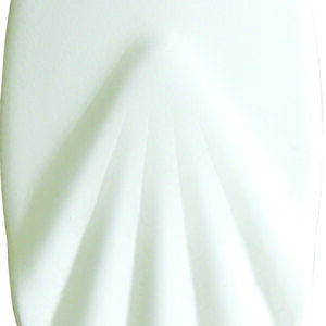 Willowleaf Fluted Painted Blades White Size 5
