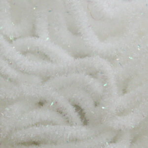 Crystal Chenille- White