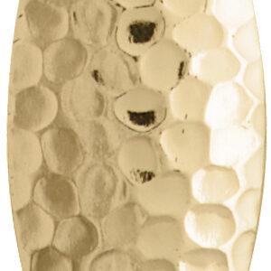 Willowleaf Pro Spinner Blade-Size 3-Hammered Gold Plated