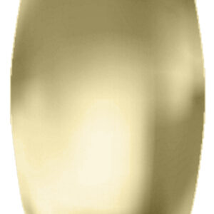 Willowleaf Spinner Blade-Size 3 1/2-Brass Lacquered