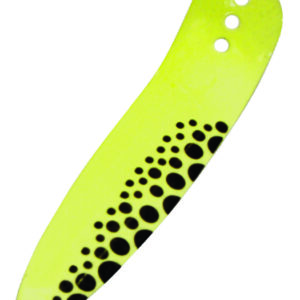 Willy Lures For Trolling / Downrigging Glow Chartreuse Size 3