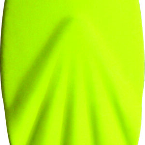 Willowleaf Fluted Painted Blades Yellow Size 5