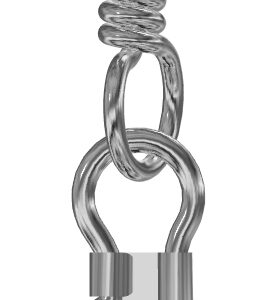 Barrel Swivels with Interlock Snaps- Black Size 10
