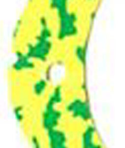 Smile Blades - Chartreuse Green Tiger - Size Medium